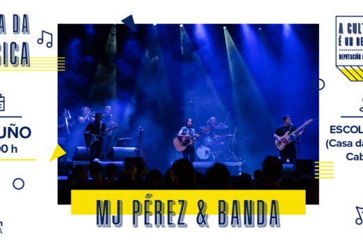 Cabanas celebrará a Festa da Música cun concerto de MJ Pérez & Banda